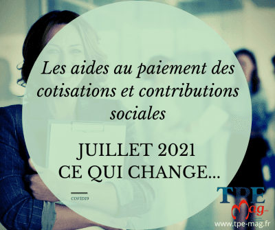 Les aides au paiement des cotisations et contributions sociales