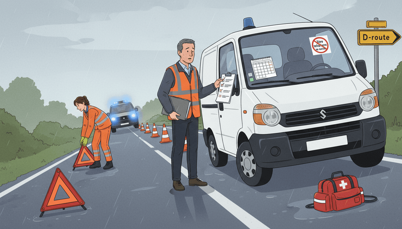 Risque routier au travail: les TPE sous pression